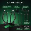 imageAUQDD 14Pc Front Suspension Kit Fit For 20032012 Land Rover Range Rover 4 Control Arm 2 Sway Bar Link 4 Outer Inner Tie Rod End 2 Ball Joint  K620715 522099 543382 ES800275 K750063 K500146