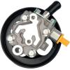 imageAUQDD 215366 Power Steering Pump For V856LwPulley and Pipe Fit For 0411 Infiniti QX56 0509 Nissan Armada 0810 Pathfinder Armada 0410 Titan Replace 49110ZV00A 19319398 965366