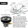 imageAUQDD 215366 Power Steering Pump For V856LwPulley and Pipe Fit For 0411 Infiniti QX56 0509 Nissan Armada 0810 Pathfinder Armada 0410 Titan Replace 49110ZV00A 19319398 965366