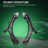 imageAUQDD 2Pc Suspension Front Lower Control Arm and Ball Joint Assembly Compatible With 20162019 20202022 Honda HRV Replace  K623316 K623315 51360T7WA00 51350T7WA00