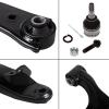 imageAUQDD 4Pc Suspension Front Lower Control Arm and Ball Joint Compatible With 20162017 Subaru Crosstrek 20132015 XV Crosstrek Replace  K623560 K623561 20202FJ040 20202FJ050 K9513 20206AJ000