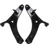 imageAUQDD 4Pc Suspension Front Lower Control Arm and Ball Joint Compatible With 20162017 Subaru Crosstrek 20132015 XV Crosstrek Replace  K623560 K623561 20202FJ040 20202FJ050 K9513 20206AJ000