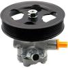 imageAUQDD 215366 Power Steering Pump For V856LwPulley and Pipe Fit For 0411 Infiniti QX56 0509 Nissan Armada 0810 Pathfinder Armada 0410 Titan Replace 49110ZV00A 19319398 965366