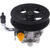 imageAUQDD 215476 New Power Steering Pump For 24L 2359cc Compatible With 2006 2007 2008 2009 2010 Hyundai Sonata Power Assist Pump Replace 965476 571003K000 571003K010