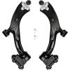 imageAUQDD 2Pc Suspension Front Lower Control Arm and Ball Joint Assembly Compatible With 20072009 20092011 Honda CRV Replace  K620500 K620501 51360SWAA01 51350SWAA01 51360SWAE01 51350SWAE11