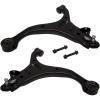 imageAUQDD 2Pc Suspension Front Lower Control Arm and Ball Joint Assembly Compatible With 20072012 Hyundai Santa Fe 20112013 Kia Sorento Replace  K621685 K621686 545011U000 545001U000