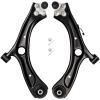 imageAUQDD 2Pc Suspension Front Lower Control Arm and Ball Joint Assembly Compatible With 20162019 20202022 Honda HRV Replace  K623316 K623315 51360T7WA00 51350T7WA00