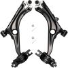 imageAUQDD 2Pc Suspension Front Lower Control Arm and Ball Joint Assembly Fit For 20162021 Honda Civic Not Fit Type R Replace  K623651 K623652 51360TBAA10 51350TBAA10 51360TBFA00 51350TBAA00