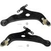 imageFront Lower Control Arm and Ball Joint Assembly Compatible With 2004 2005 2006 2007 2008 2009 2010 Toyota Sienna Driver Passenger Side AUQDD 2PCS K620713 K620714 Left Right Professional SuspensionA Pairs  Driver and Passenger Side