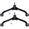 imageLeft Right Front Upper Control Arm and Ball Joint Assembly Compatible With 2002 2003 2004 2005 2006 2007 Jeep Liberty Driver and Passenger Side AUQDD 2PCS K3198 Pair Professional Suspension