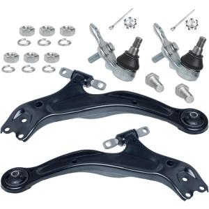 image4Pcs Suspension Kits AUQDD K9499 x2 K620578 K620579 Front Lower Control Arm and Ball Joint Compatible With 19982004 Toyota Avalon 19982003 Sienna 1999 2000 2001 2002 2003 Solara