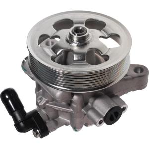 imageAUQDD 215495 Power Steering Pump For 24L L4 Compatible With 2008 2009 2010 2011 2012 Honda Accord Power Assist Pump Replace 965495 56100R40305 56100R40A02