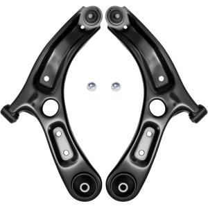 imageAUQDD 2Pc Suspension Front Lower Control Arm and Ball Joint Assembly Compatible With 20182022 Hyundai Accent 20182023 Kia Rio Replace  K623796 K623797 54500H9000 54501H9000