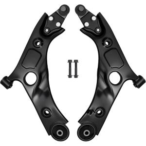 imageAUQDD 2Pc Suspension Front Lower Control Arm and Ball Joint Assembly Compatible With 2019 2020 Hyundai Santa Fe Replace  K623804 K623805 54500S1050 54501S1050 526679 526680