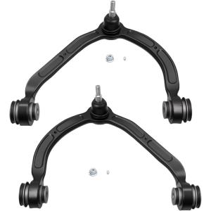 imageAUQDD 2Pc Suspension Front Upper Control Arm and Ball Joint Assembly Fit For 20032025 Chevy Express 2500 35000325 GMC Savana 2500 3500 OE K641505 K641506 15049879 15049880 25793550 23428569