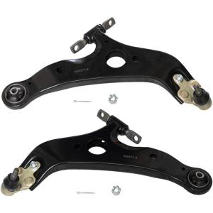 imageFront Lower Control Arm and Ball Joint Assembly Compatible With 2004 2005 2006 2007 2008 2009 2010 Toyota Sienna Driver Passenger Side AUQDD 2PCS K620713 K620714 Left Right Professional SuspensionA Pairs  Driver and Passenger Side