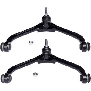 imageLeft Right Front Upper Control Arm and Ball Joint Assembly Compatible With 2002 2003 2004 2005 2006 2007 Jeep Liberty Driver and Passenger Side AUQDD 2PCS K3198 Pair Professional Suspension