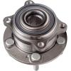 imageAUQDD 513266 Front Wheel Hub and Bearing Assembly Compatible With 1215 20072014 Hyundai Santa Fe20072012 Veracruz 20112015 Kia Sorento