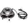 imageAUQDD 513272 Front Wheel Hub and Bearing Assembly Compatible with 2007 08 09 2010 Jeep Wrangler JK 5 Lug WABS