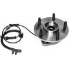 imageAUQDD 513272 Front Wheel Hub and Bearing Assembly Compatible with 2007 08 09 2010 Jeep Wrangler JK 5 Lug WABS