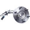 imageAUQDD 515093 x2 6 Lug WABS Front Wheel Hub and Bearing Assembly Compatible With 2006 2007 2008 Hummer H3