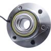 imageAUQDD 515093 x2 6 Lug WABS Front Wheel Hub and Bearing Assembly Compatible With 2006 2007 2008 Hummer H3
