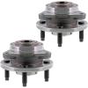 imageAUQDD 2PCS 513205 4 LugsFor NonWheel ABS Only Front Wheel Hub and Bearing Assembly Compatible With 0510 Chevy Cobalt 0710 Pontiac G5  0307 Saturn Ion 0506 Pontiac Pursuit