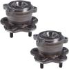 imageAUQDD 512548 x2 For AWD Models Rear Wheel Hub and Bearing Assembly Compatible With 1522 Nissan Murano 1320 Pathfinder 20132020 Infiniti JX35 QX60 HA590560 432023JA0B