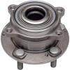 imageAUQDD 513266 Front Wheel Hub and Bearing Assembly Compatible With 1215 20072014 Hyundai Santa Fe20072012 Veracruz 20112015 Kia Sorento