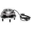 imageAUQDD 513272 Front Wheel Hub and Bearing Assembly Compatible with 2007 08 09 2010 Jeep Wrangler JK 5 Lug WABS