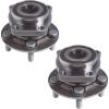 imageAUQDD 513413 x2 From 01152014 Front Wheel Hub and Bearing Assembly Compatible With 20162020 Subaru Crosstrek 20142018 Forester 20142019 Impreza  HA590648 28373SC000