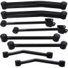 imageAUQDD 8Pc Suspension Kit Front and Rear Control Arm Fit For 20072010 20112017 Jeep Wrangler JK Body Code Replace  K641822 K621823 K642032 K641777 52060015AD 52060021AD 52059976AF 52059979AF