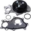 imageAUQDD AW6654 Water Pump Kit wGasket 4 Bolt FlangeFor 37L Naturally Aspirated Fit For Ford 1114 F1501117 Mustang1519 Transit150 Transit250 Transit350 Replace  BR3Z8501G BR3Z8501N