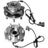 imageFront Wheel Hub and Bearing Assembly Left or Right Compatible With Nissan Xterra Frontier Pathfinder Suzuki Equator AUQDD 515065 x2 Pair  6 Lug WABS 4WD 4x4 515065 x2