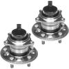 imageRear Wheel Hub and Bearing Assembly Compatible With 2004 05 06 07 08 09 2010 Toyota Sienna FWD Models Only AUQDD 512280 x2 Pair 5 Lug WABS