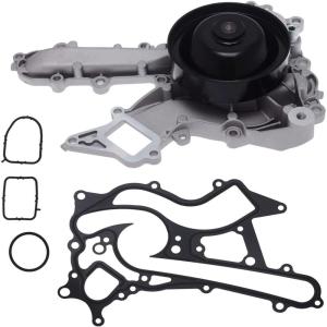 imageAUQDD 43157 Water Pump Kit wGasket For MercedesBenz V635LEng 276952276955276957 Fit For 20122016 C300 C350 E350 E400 ML350 GLK350 SLK350 Replace  2762001301 A2762001301 1472360