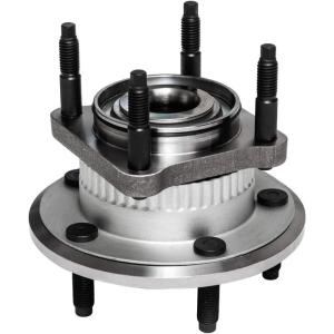 imageAUQDD 512302 Rear Wheel Hub and Bearing Assembly Compatible With 2006 2007 2008 2009 2010 Jeep Commander 20052010 Grand Cherokee 5 Lug Hub