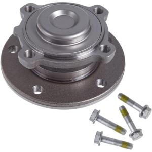 imageAUQDD 513254 Front Wheel Hub and Bearing Assembly Compatible With BMW 0813 128i 135i0611 323i0713 328i 335i0911 335d1315 X1 RWD1016 Z4 HA590162 31216765157
