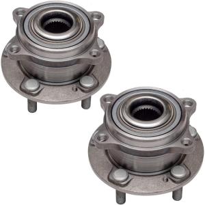 imageAUQDD 513266 x2 Front Wheel Hub and Bearing Assembly Compatible with 1215 20072014 Hyundai Santa Fe20072012 Veracruz 20112015 Kia Sorento