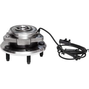imageAUQDD 513272 Front Wheel Hub and Bearing Assembly Compatible with 2007 08 09 2010 Jeep Wrangler JK 5 Lug WABS