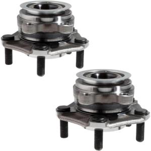 imageAUQDD 513364 x2 Front Wheel Hub and Bearing Assembly Compatible with 20152018 ChEvy City Express 20132019 Nisan NV200 Sentra