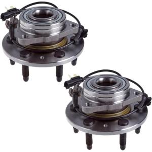 imageAUQDD 515160 x2 for 4WDAWD Front Wheel Hub and Bearing Assembly Fit for 1520 Cadillac Escalade ESV 1418 Silverado 15001520 Tahoe 1418 GMC Sierra 15001520 Yukon XL  HA590491 23356814