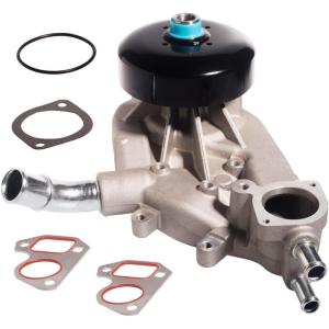 imageAUQDD AW5104 Water Pump Kit wGasket Fit For Engine 48L53L60L 0406 Buick Rainier 0206 Cadillac Escalade Chevy Express Silverado Suburban 1500 TahoeGMC Envoy Savana Sierra 2500 Yukon