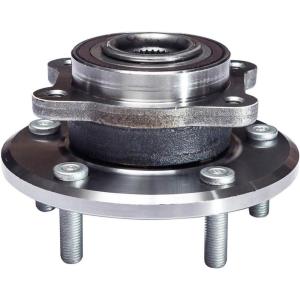 imageFront Wheel Hub and Bearing Assembly Compatible With 2009 10 11 12 13 14 15 16 2017 Dodge Journey AUQDD 513286 5 Lug Hub