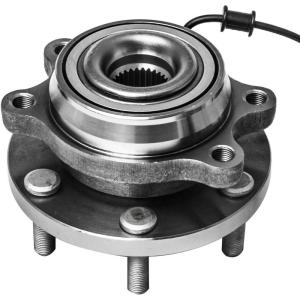 imageFront Wheel Hub and Bearing Assembly Left or Right Compatible Nissan Xterra Frontier Pathfinder Suzuki Equator AUQDD 515065  6 Lug WABS 4WD 4x4 