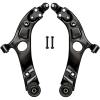 imageAUQDD 2Pc Suspension Front Lower Control Arm and Ball Joint Assembly Fit For 1114 Hyundai Sonata No Hybrid 1214 Azera 1416 Kia Cadenza 1115 Optima K622825 K622826 545002T030 545012T030