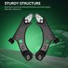 imageAUQDD 2Pc Suspension Front Lower Control Arm and Ball Joint Assembly Fit For 20152023 Jeep Renegade wAWD 1823 Compass 1623 Fiat 500X wAWD Replace  K623777 K623776 68429726AB 68429725AB
