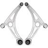imageAUQDD 2Pc Suspension Front Lower Control Arm and Ball Joint Assembly Fit For 20162019 Hyundai Sonata 1720 Kia Optima w20L FULL HYBRID EVGAS FHEV  K623733 K623734 54500E6100 54501E6100