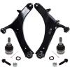 imageAUQDD 4Pc Suspension Kits Front Lower Control Arm and Ball Joint Fit For 20052009 Subaru Outback Legacy B13 Body Code Replace  K9513 K622030 K622031 20202AG03C 20202AG02C