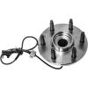 imageFront Wheel Hub and Bearing Assembly Left or Right Compatible Cadillac Escalade ESV EXT Chevrolet Avalanche Silverado Suburban Tahoe GMC Sierra Yukon Base XL 1500 AUQDD 515096  6 Lug WABS AWD 4x4 